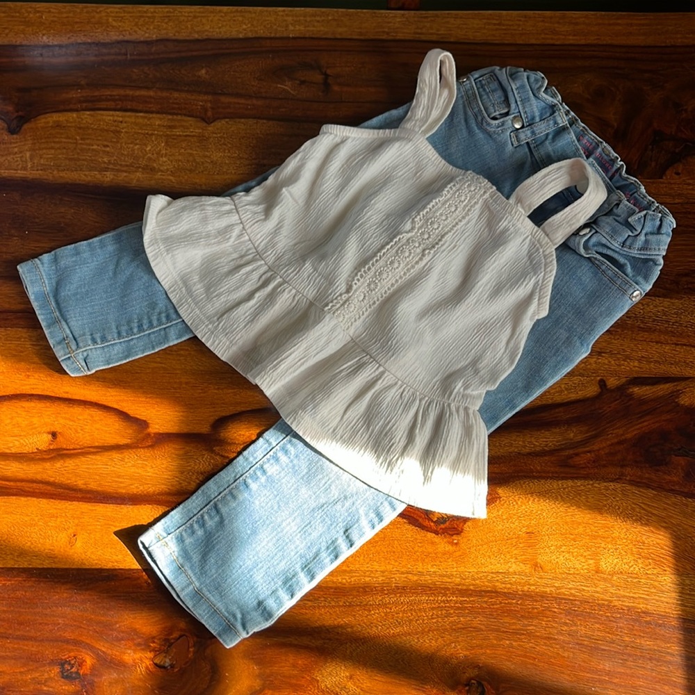 Jeans & top